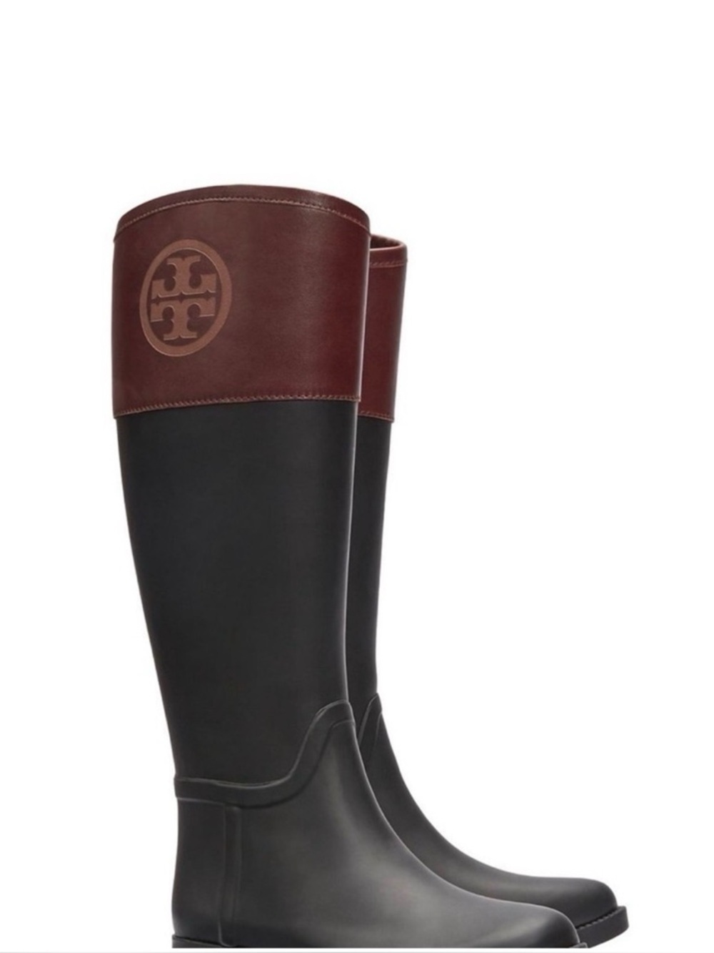 Tory Burch Diana Knee High Equestrian Riding or Rain Tall
Boots (EOC) - Size 9